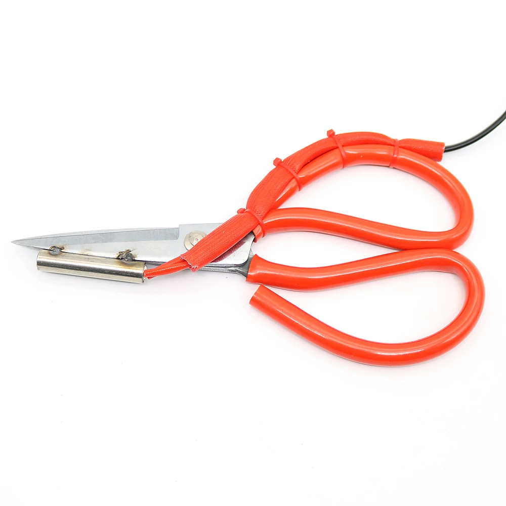 220V Регулируемый Контроль температуры Электрическое отопление портной ножницы для резки ленты инструменты