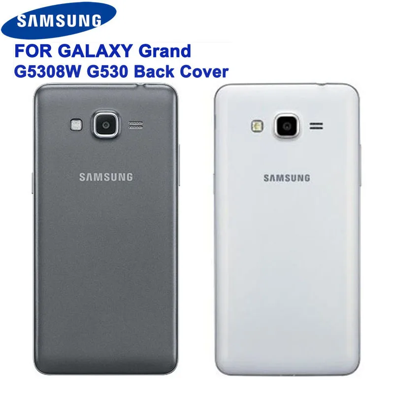 

Original Samsung Battery Cover Housing for Samsung Galaxy Grand G5308W G530 SM-G530H SM-G531 Battery Back Rear Case