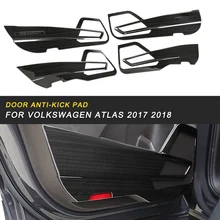 Авто нержавеющая сталь дверь анти-удар Pad для Volkswagen Атлас