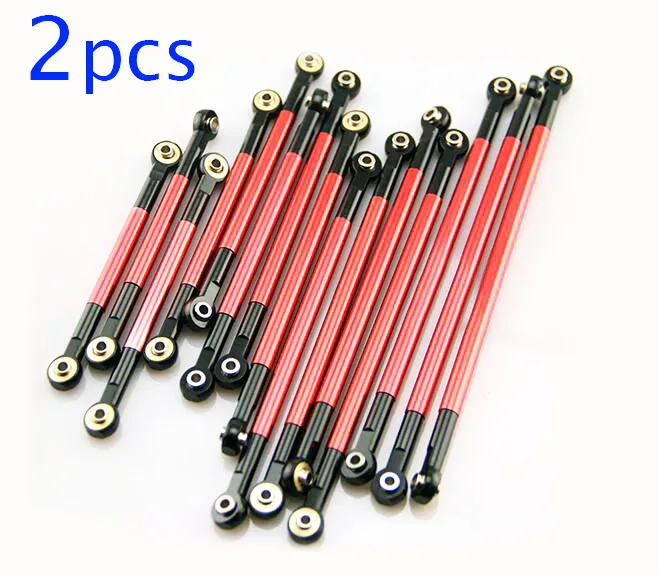 

2pcs Linkage for 1/10 Axial SCX10 AX10 F350 RC01 D90 RC Crawler Truck 80/85/90/95/100/105/110/115/120/125/130/135/140/145/150mm