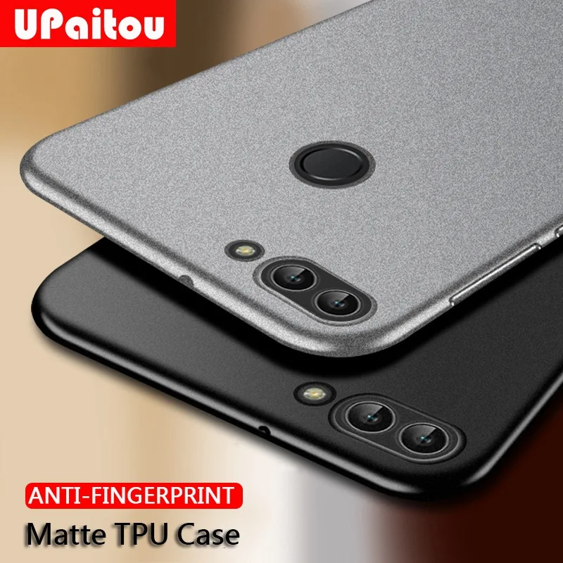 UPaitou обновление матовый чехол из ТПУ для huawei P Smart анти отпечатков пальцев мягкий
