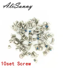 AliSunny 10 комплектов полный набор винтов для iPhone 7 6 6s Plus 6s P 6G полный набор винтов внутренние комплекты запасные части