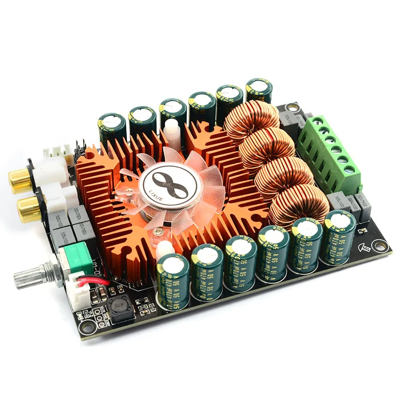 GHXAMP TDA7498E цифровой аудио усилитель плата HIFI 160 Вт* 2 Поддержка BTL 220 Вт стерео 2,0 усилитель мощности плата DC12V-36V 1 шт