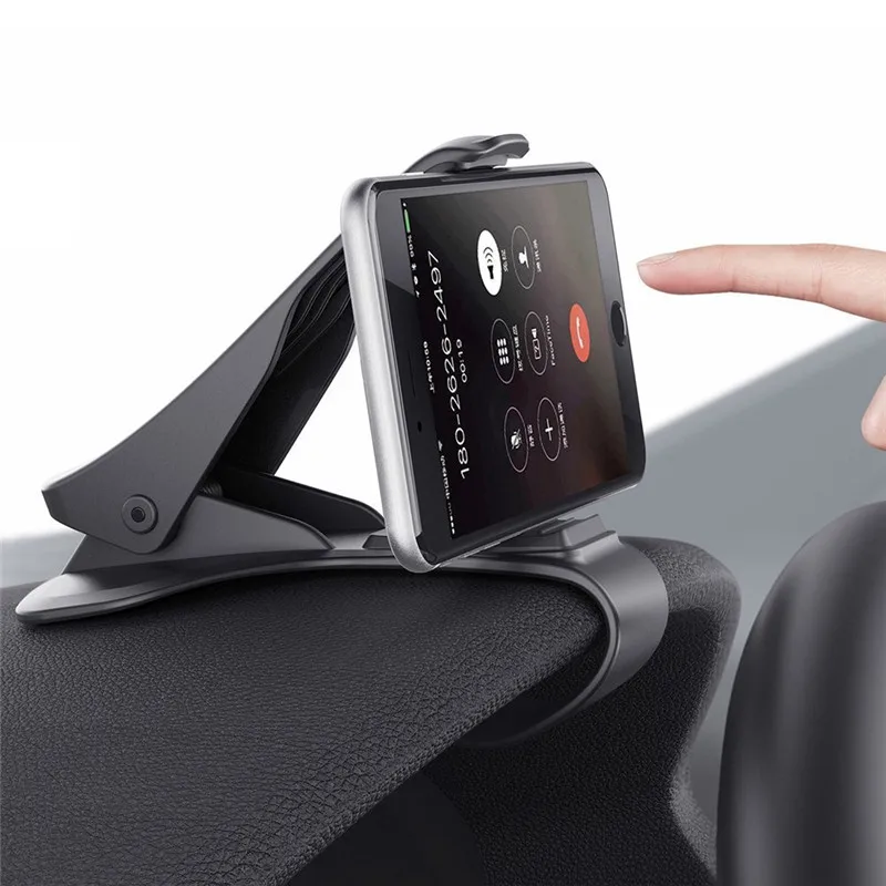 Universal Antiskid Car Phone Holder Clip HUD Design