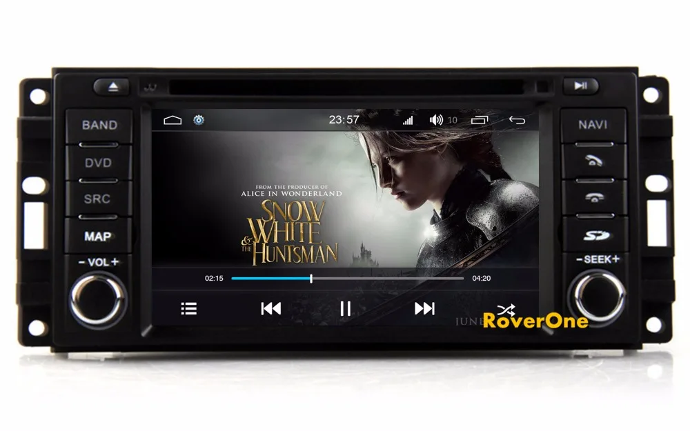 Roverone S200 Android 8,0 Автомобильный мультимедийный плеер для Dodge Nitro 2007~ 2012 Авто DVD Радио Стерео gps навигации Bluetooth