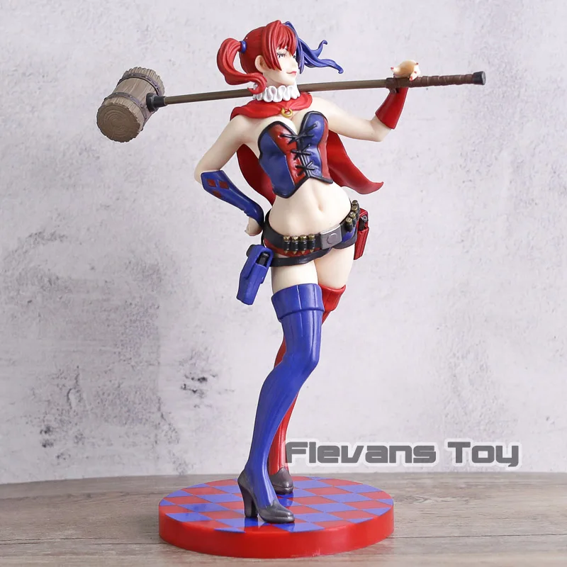 DC Comics Bishoujo Statue Harley Quinn 52 Ver. PVC Figure Collection Model Doll Toy Birthday Gift