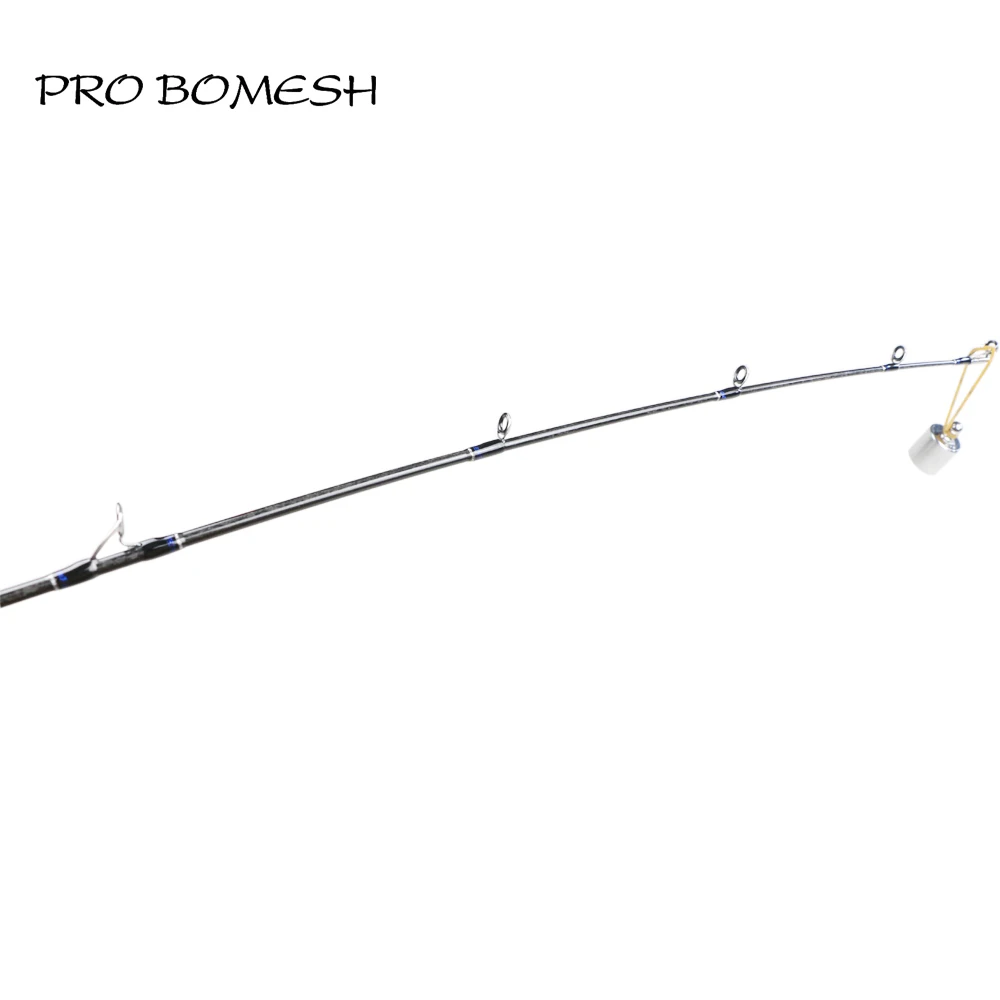 Pro Bomesh 1 комплект, 1,82 м, 1,94 м, полностью Fuji компоненты, 2 секции, Swirl Sanded+ K Carbon 50-80#, лодочная удочка, удочка