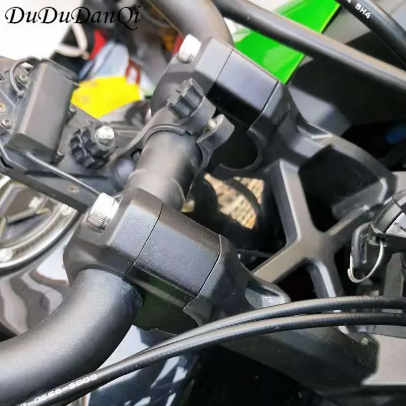 Для Kawasaki Versys 1000-на руле стояки с регулируемой высотой адаптеры из алюминиевого сплава черный