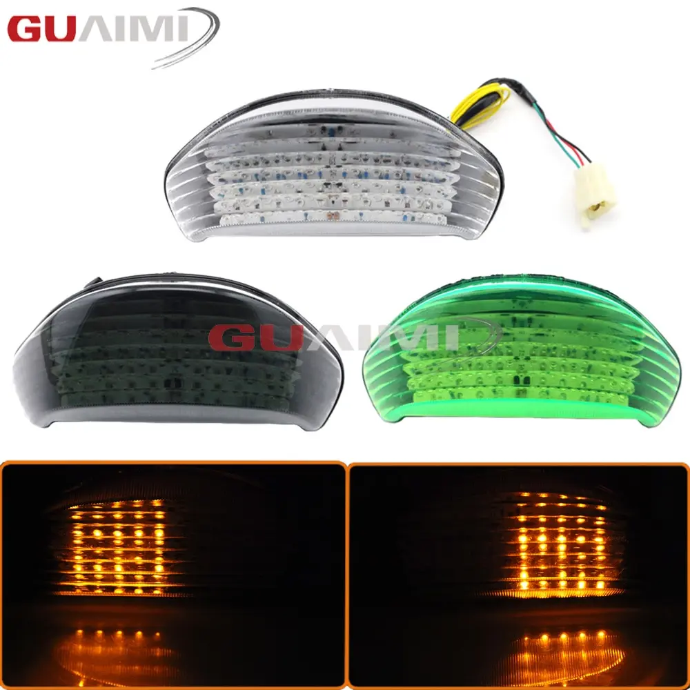 

For Kawasaki Ninja ZX-12R ZX12R 2000 2001 2002 2003 2004 2005 ZX 12R Motorcycle LED Tail Turning Singal Light Stop Lamp Brake