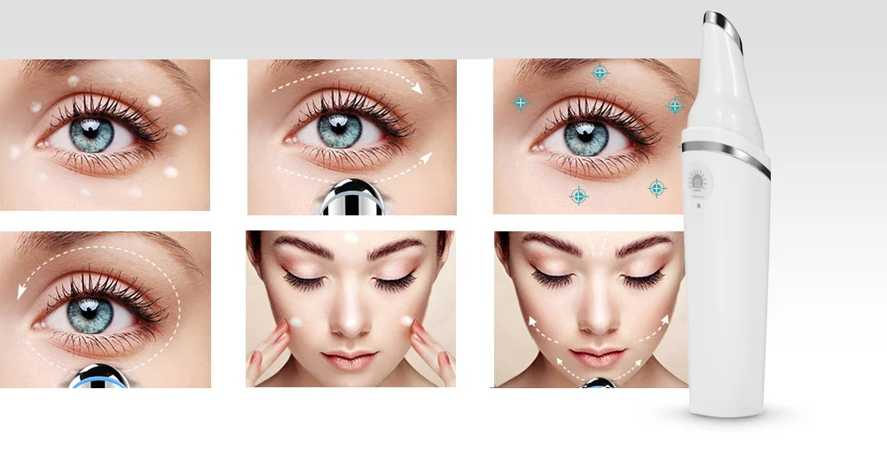 Constant Temperature Heating High Frequency Vibration Eye Lip Beauty Instrument