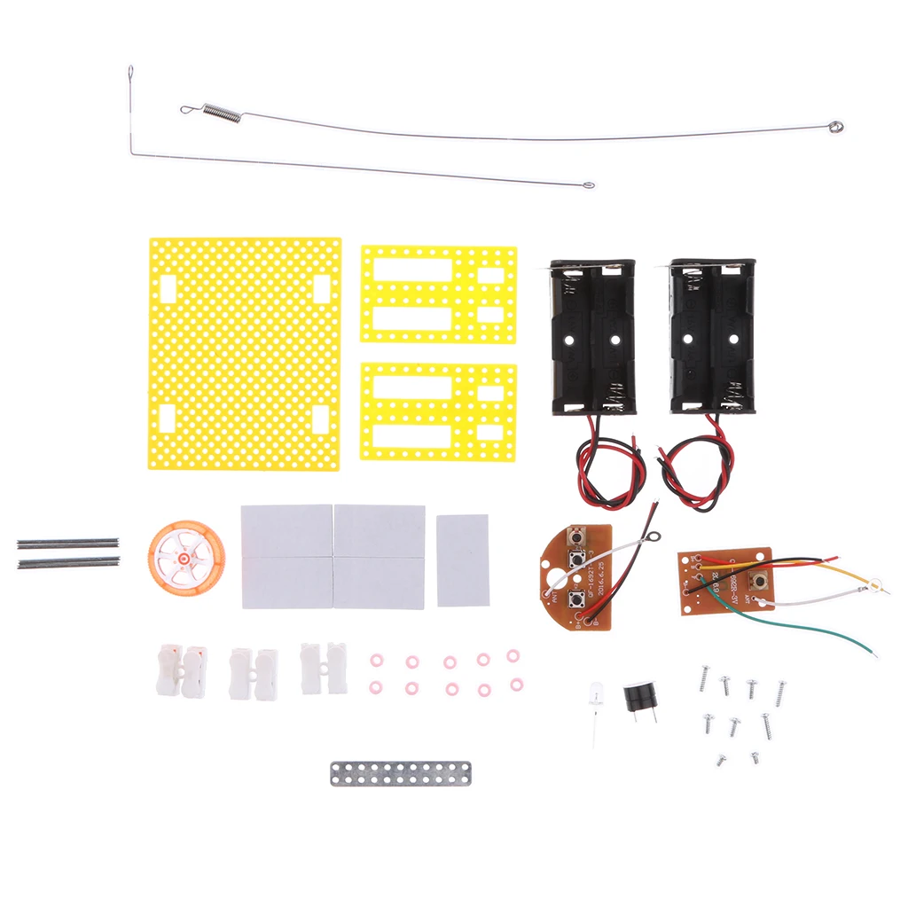 DIY Telegraphs Receiver Transmitter Model Toy Physics Science Electrical Circuit Experiments Kits Educational	