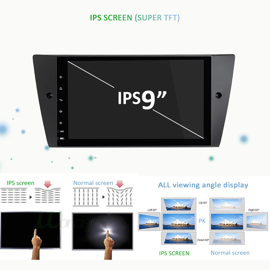 " ips экран DSP Android 9,0 4G 64G gps навигация авто радио для BMW E90 E91 E92 E93 стерео Мультимедиа рекордер без dvd плеера