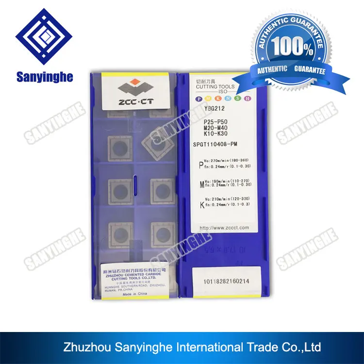 YBG212 SPGT110408-PM твердый цементированный карбид Вставки для дрели (10 шт.) | Инструменты