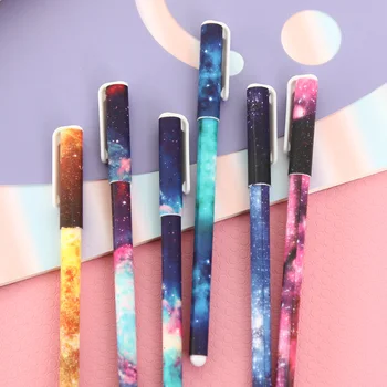 

36 pcs/Lot Floral gel pen set Starry star Flower color ink pens Kawaii Stationery Office accessories School supplies F244
