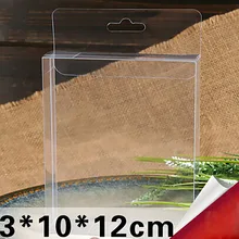 Wholesale 2*4.0*4.70inch Clear PVC Rectangle Boxes Wedding Favor/ Baby Shower/Candy/Custom Gift Hang Box Cheap Souvenir Packing
