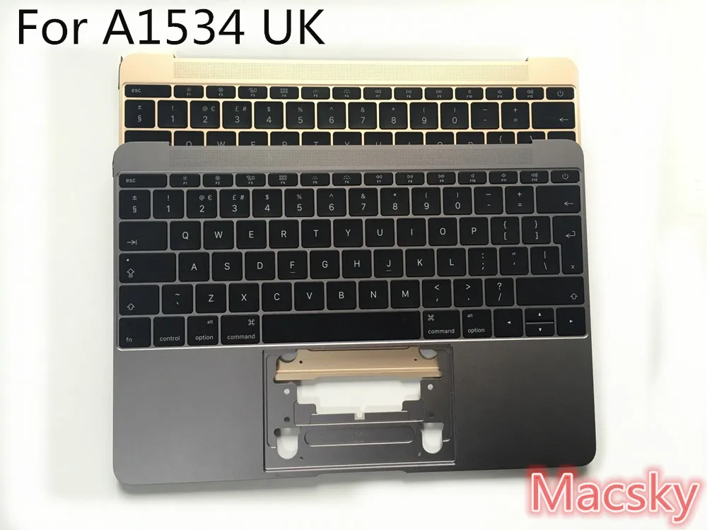 New Pink Top Case For Macbook Core M 12 A1534 Top Case MF865 Topcase No Keyboard