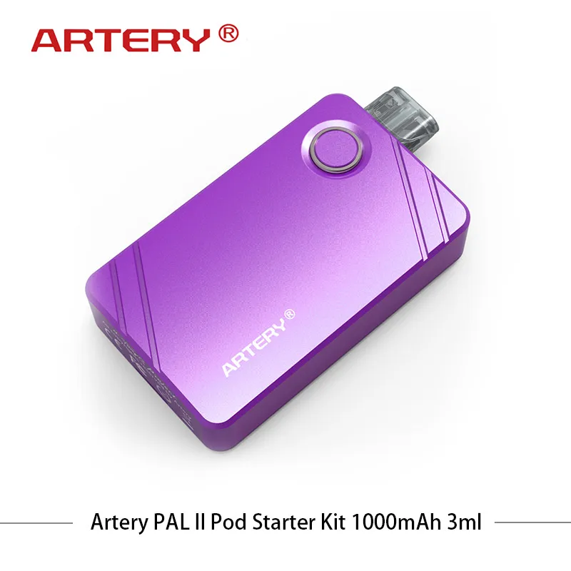 Вейп Набор Hot Artery PAL II Pod батарея 1000 мА · ч с сетчатой катушкой MTL 2 электронная