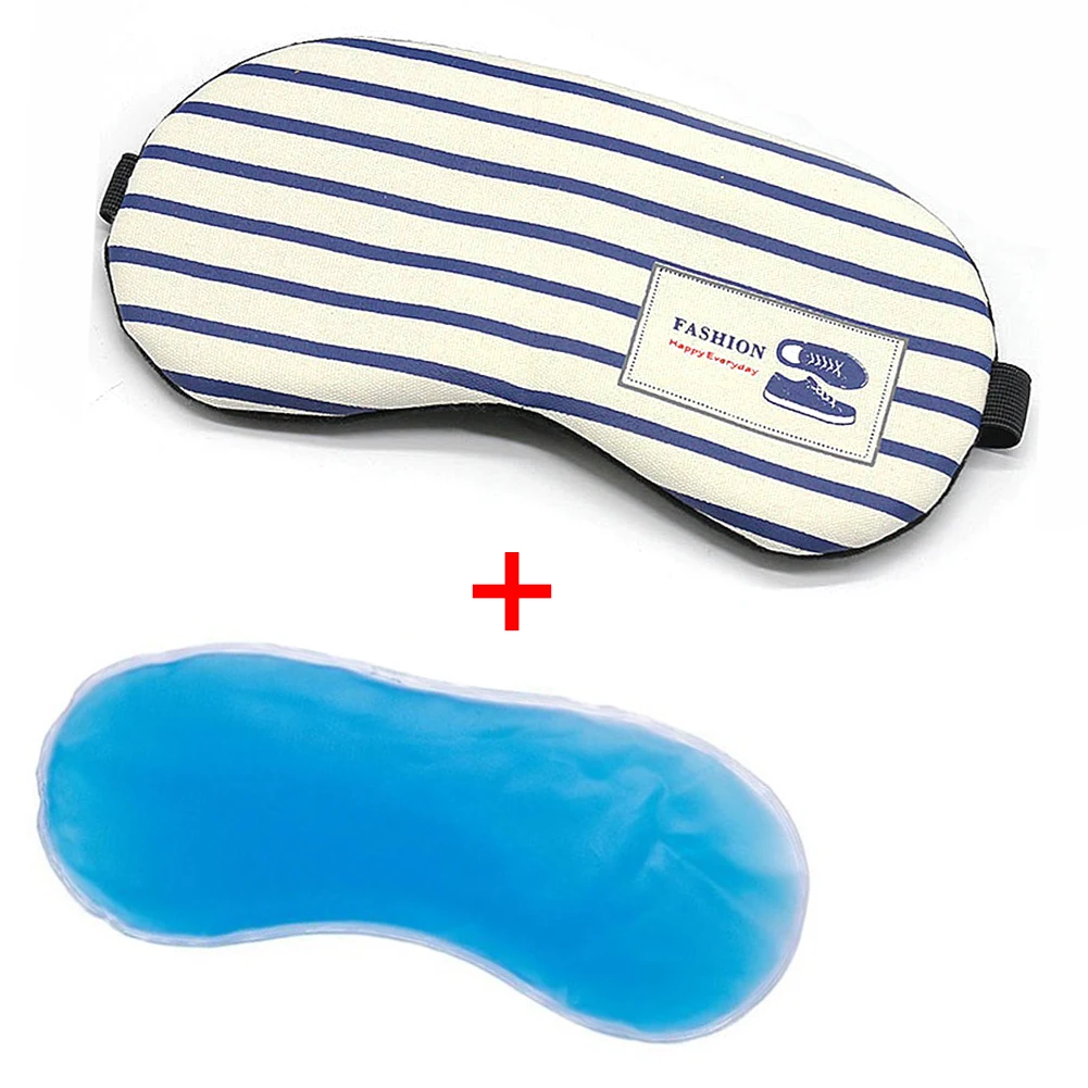 

Home Cover Shade Face Travel Afternoon Nap Care Cold Relaxing Ice Gel Comfortable Blindfold Sleeping Eye Mask Eyepatch