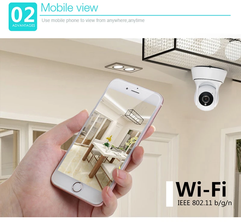 Onvif 720 P ip-камера беспроводная Wi-Fi CCTV камера видеонаблюдения HD Крытый Pan Tilt IR CUT сеть безопасности Детский монитор