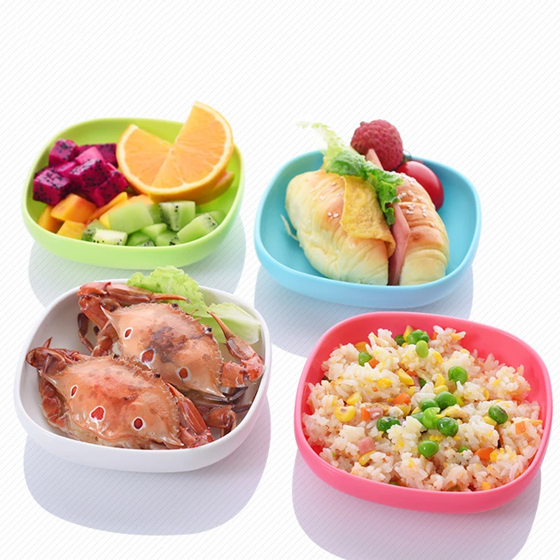 Children Plastic Bowls Kids Food Feeding Container Baby Dishes Infant Vegetables Tableware Meal Dinnerware Training Plate T0639 Children Plastic Bowls Kids Food Feeding Container Baby Dishes Infant Vegetables Tableware Meal Dinnerware Training Plate T0639