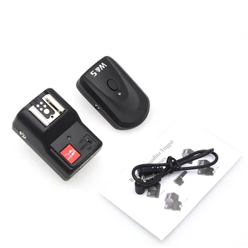 

4 Channels Wireless Remote Speedlite Flash Transmitter + 1 Receiver PT-04GY for Canon Nikon Pentax Olympus Speedlilght
