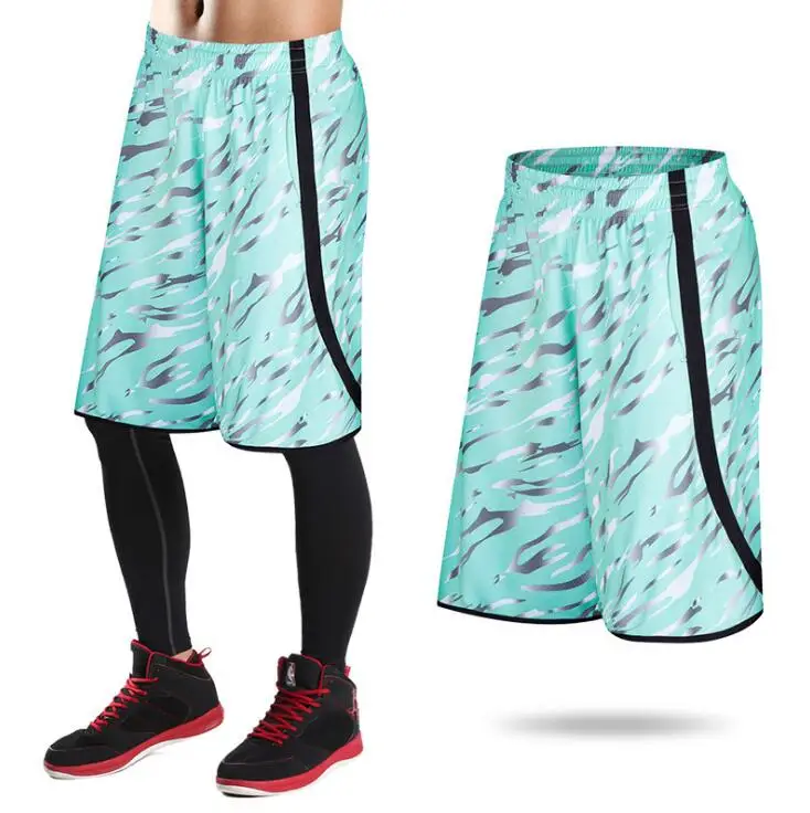 Мужские камуфляжные баскетбольные шорты Джерси спортивные шорты для мужчин для спорта на открытом воздухе Фитнес быстросохнущие дышащие тренировочные свободные шорты для бега
