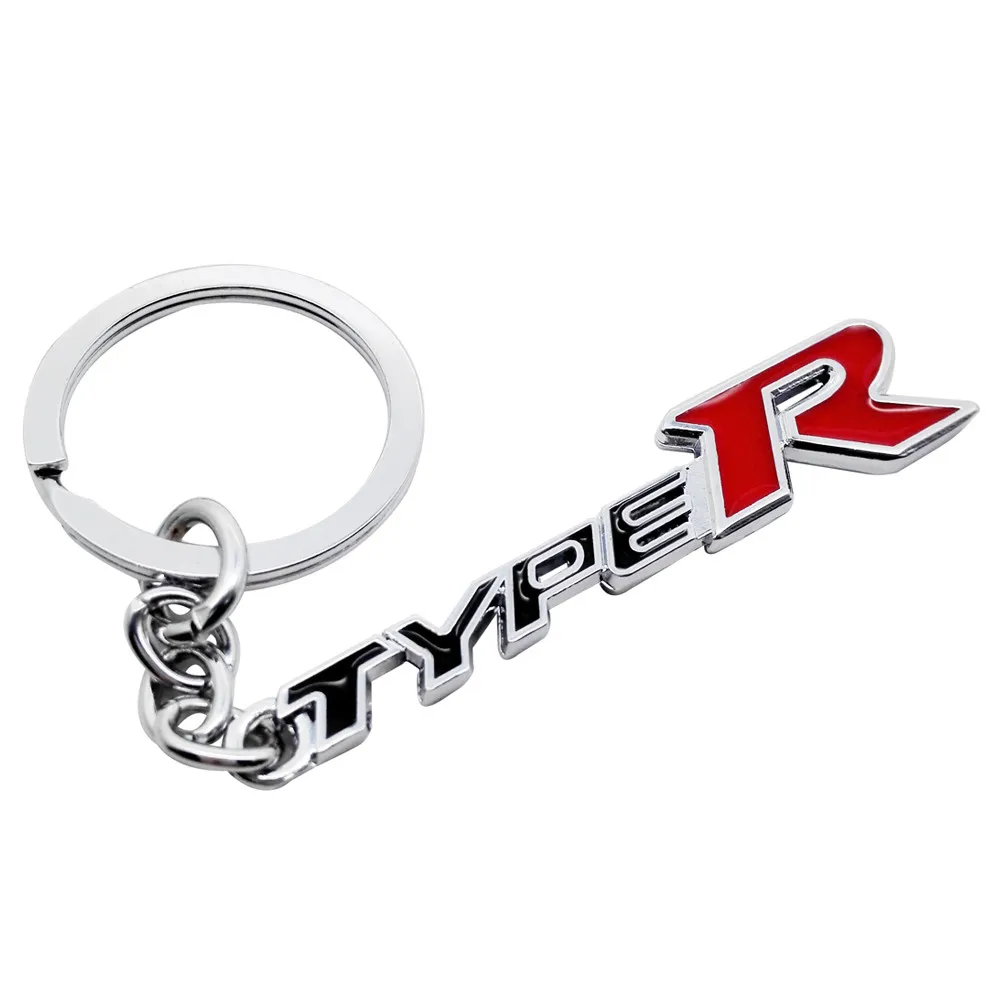 Металлический брелок Брелоки для Honda ТИП-R Accord Civic CRV Fit HR-V Vezel Odyssey города джаза металлический брелок брелоки стайлинга автомобилей