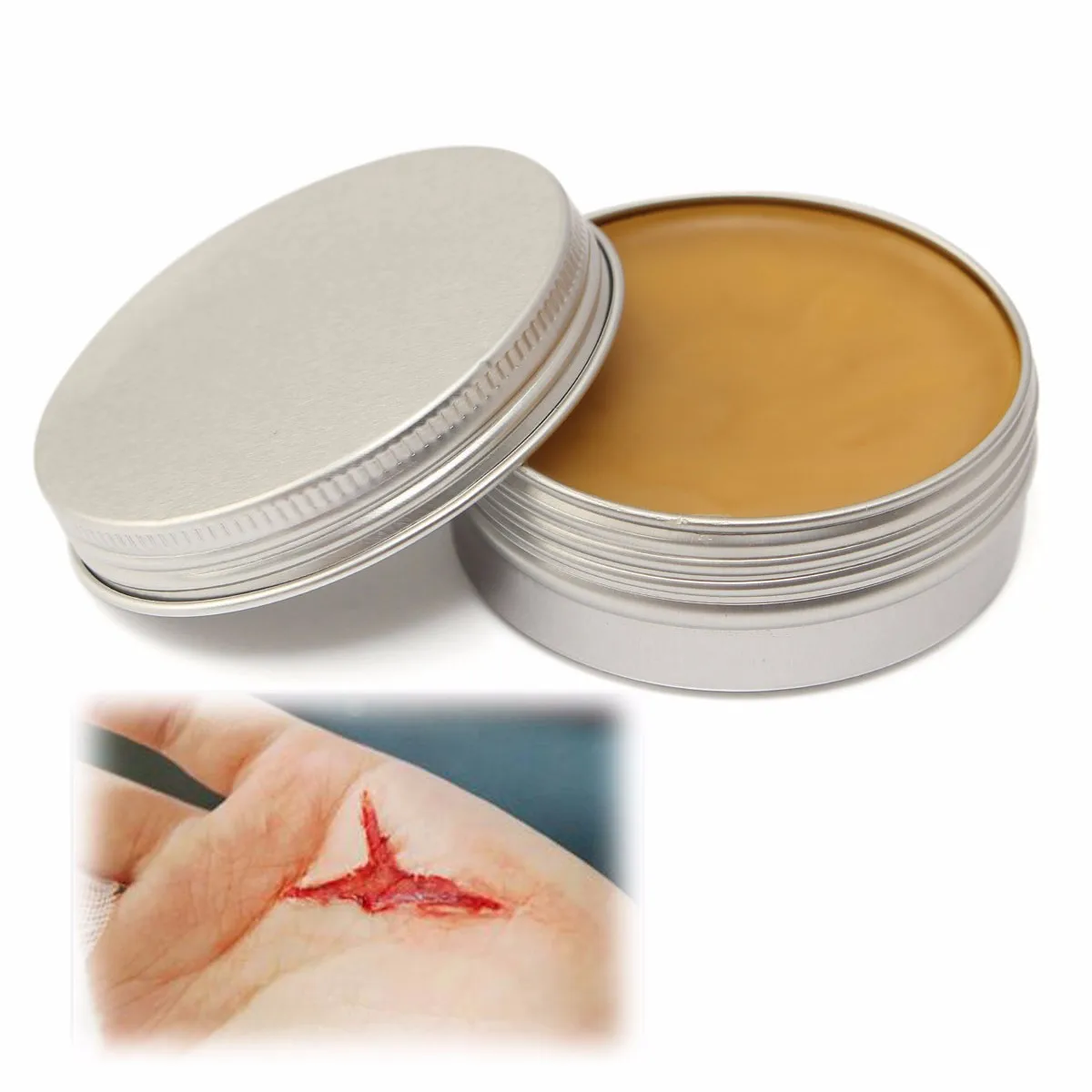 1pcs special effects makeup wax fake scars blood skin fake wound scar wax cosplay special costume - Halloween Fake Wounds 1pcs special effects makeup wax fake scars blood skin fake wound scar wax cosplay special costume - Halloween Fake Wounds