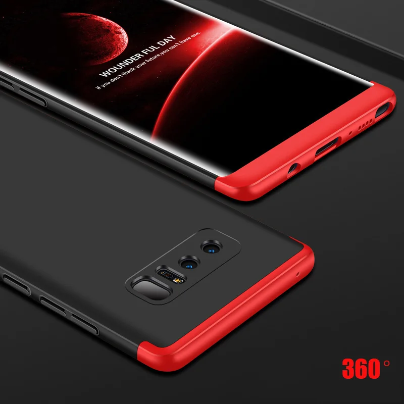 

Toraise For Samsung Note 8 Case 360 Full Protection + Ultra Thin Protective Cover Case For Samsung Galaxy Note 8 Funda Capa