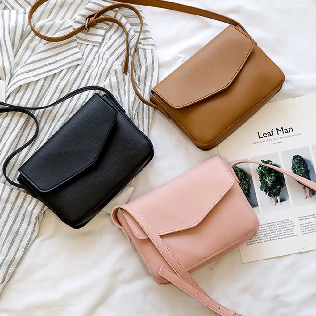 Маленькая квадратная сумка с откидной крышкой, модная однотонная простая стильная женская дизайнерская сумка, сумки через плечо, сумки через плечо, bolsa feminina
