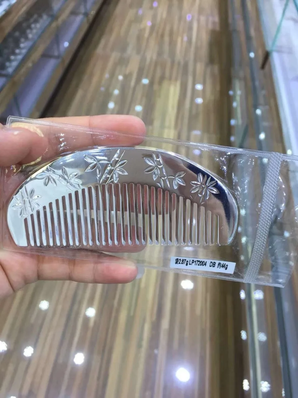 

JOOCHEER Sterling S999 silver hair combs hairbands haircombs printing Phoenix Bamboo Plum blossom rose
