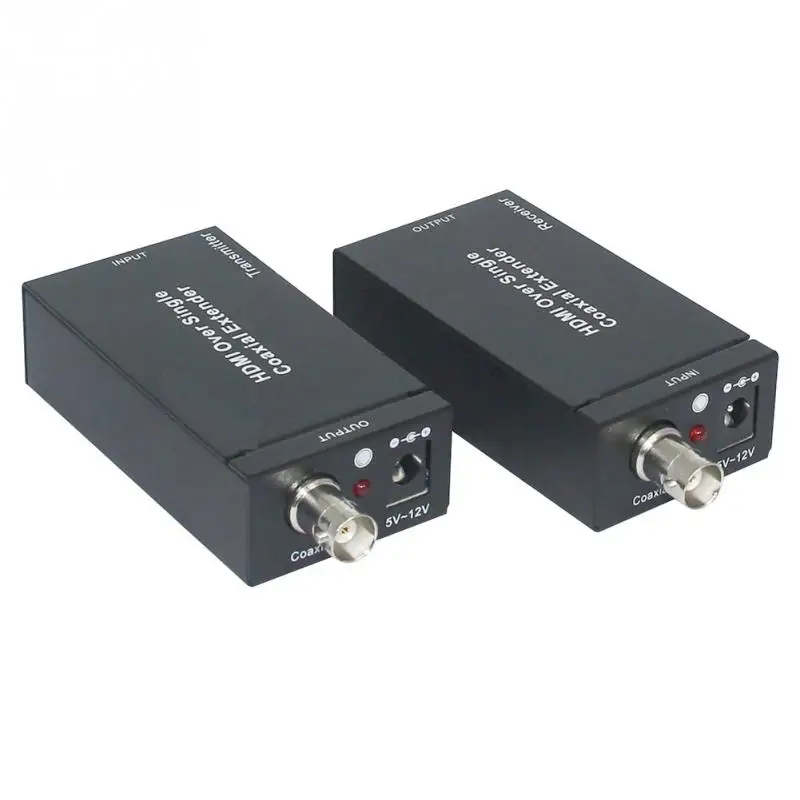 

US plug, UK plug, EU plug, AU plug 400m HDMI Coaxial Extender RG-6/59 1080P Extender Transmitter Set