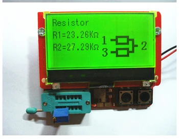

12864 LCD Transistor Tester graphical/PNP/NPN Transistor Tester MOS device
