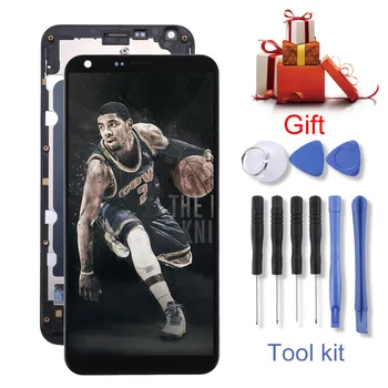 

LCD Screen and Digitizer Full Assembly with Frame for LG Q6 Q6+ LG-M700 M700 M700A US700 M700H M703 M700Y