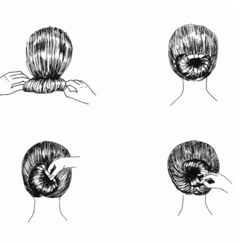 Fashion Magic hair Twist Styling Bun Maker Hair Accessories Hair Braiding Braider Tool 1 PC