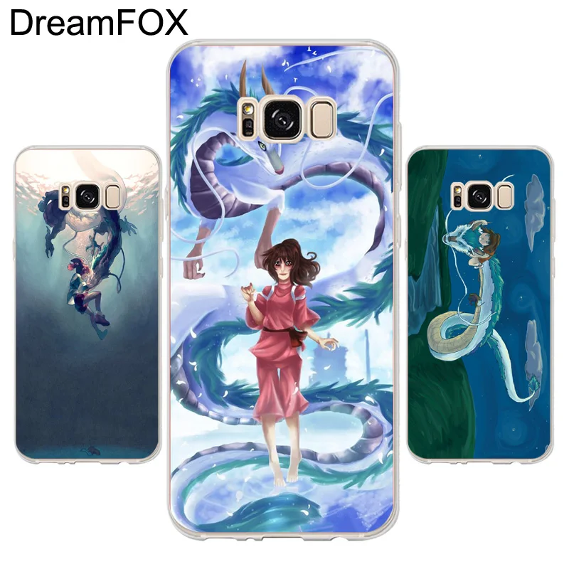 DREAMFOX K115 Haku Унесенные призраками Мягкий силиконовый чехол из ТПУ для samsung Galaxy Note S 6