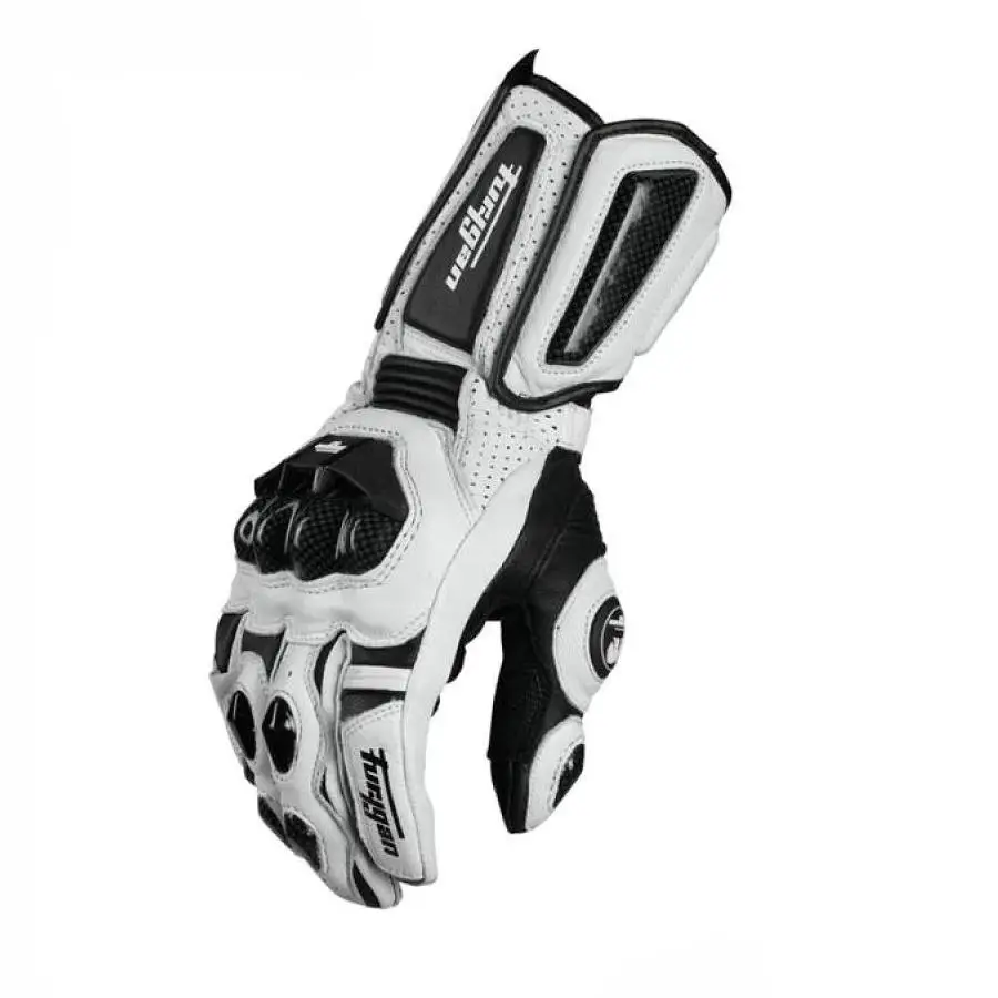 Rękawice motocyklowe z włókna węglowego rękawice skórzane męskie wyścigi rowerowe Guantes Moto motocykl Luvas Rękawice motocyklowe z włókna węglowego rękawice skórzane męskie wyścigi rowerowe Guantes Moto motocykl Luvas
