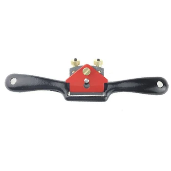 

Adjustable Manual Planer Metal Blade Trimming Tool Planer Screw Razor Woodworking Craft Tool Planer Can Push and Pull 9 Inch