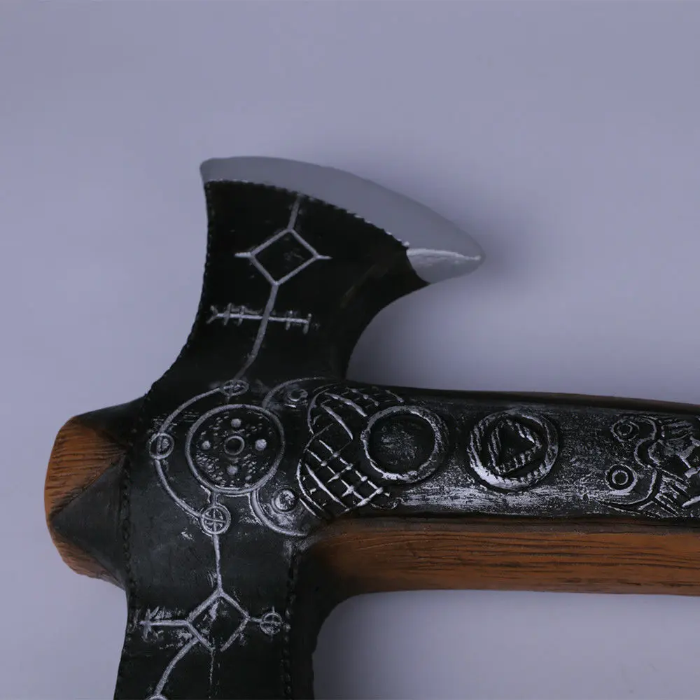 Cosplay 2018 God of War Kratos Leviathan Axe Handmade Kratos Axe Halloween Props8