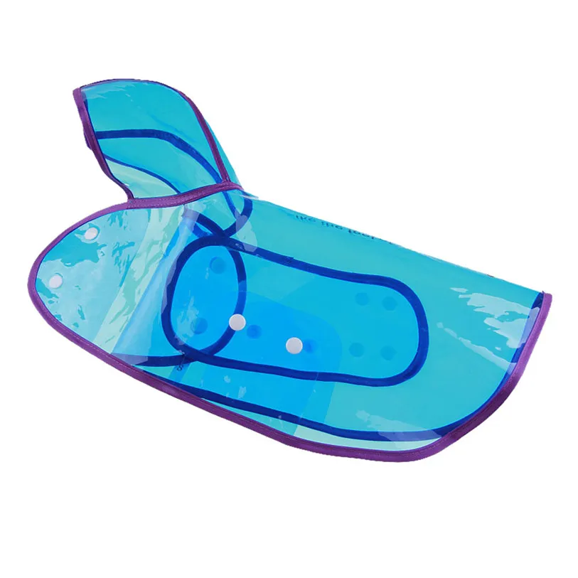 Candy Color Raincoat for Dogs Transparent Dog Raincoat Waterproof Hooded Cloak Summer Clothes for Dogs Dropshipping 40AT14 (7)