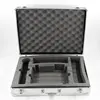 Portable Aluminum Microphon  Box Safety equipment Toolbox Instrument box Storage Case Suitcase Impact Resistant Case With Sponge ► Photo 2/6