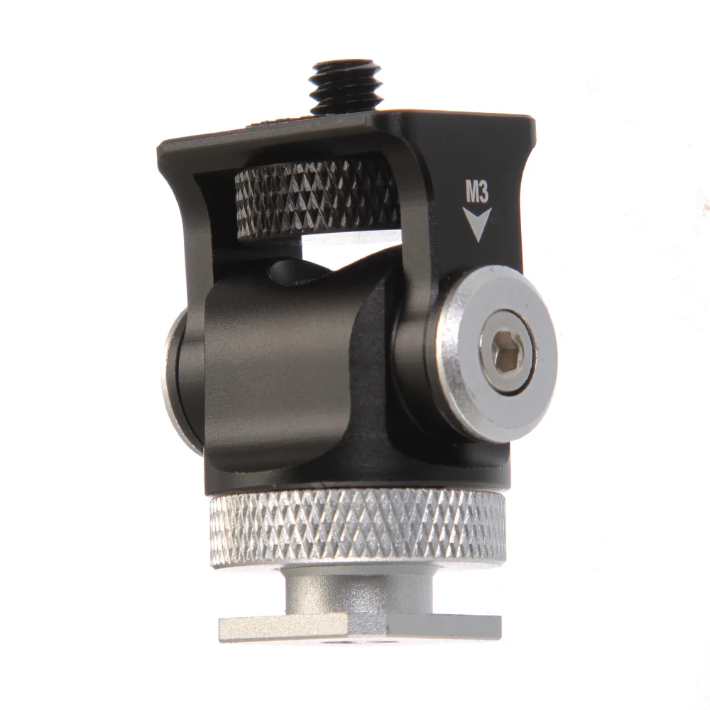 Magic Arm Ballhead Горячий башмак 1/4 "винтовое крепление Регулируемый адаптер для Canon