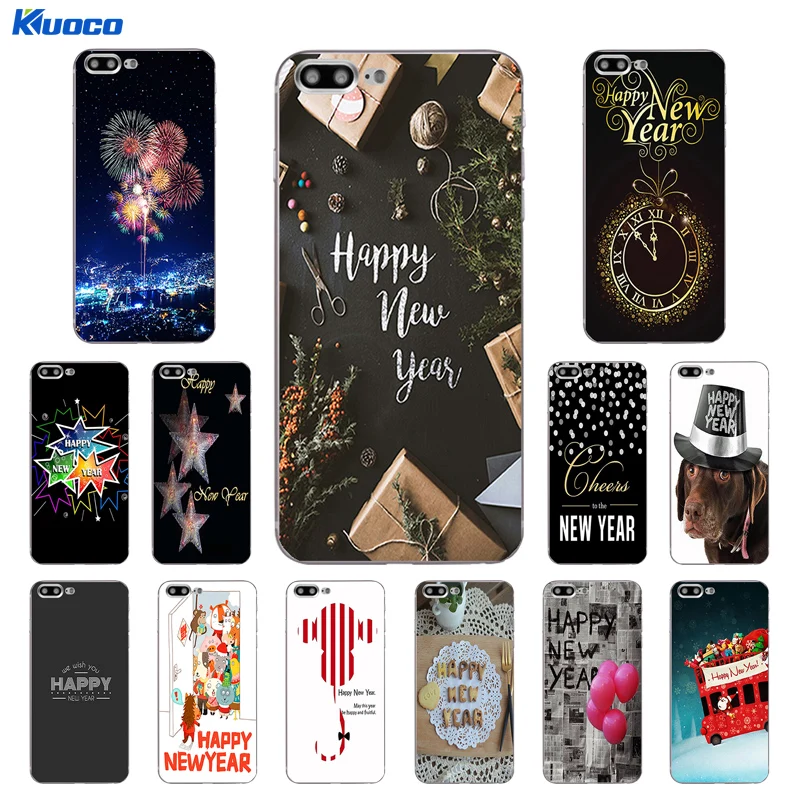 DIY для Apple iPhone 7/8 Plus X чехол телефона 5C 5S SE 10 оболочка мягкий TPU 6 6S Новогодняя печать |