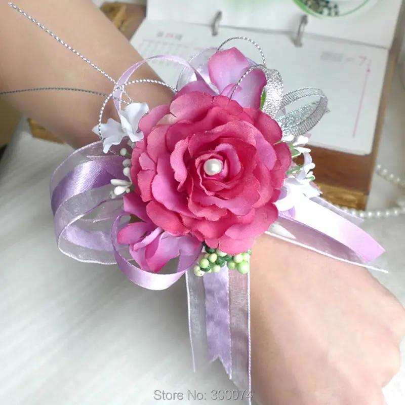 Burgundy decoration flower for party