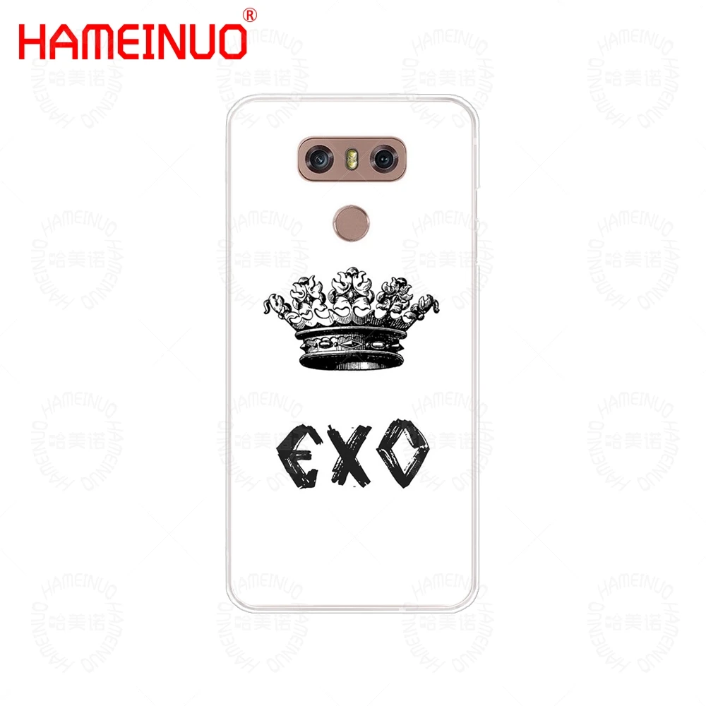 Чехол для телефона HAMEINUO Kpop exo Lucky one LG G7 Q6 G6 MINI G5 K10 K4 K8 2017 2016 X POWER 2 V20 V30 2018|Бамперы| |