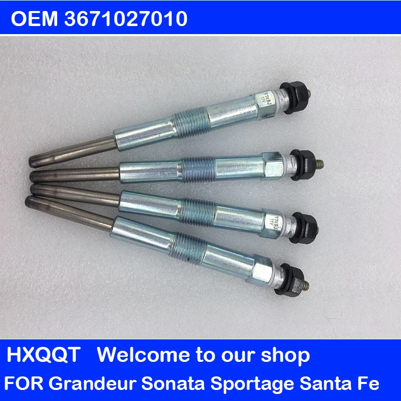 Oem Ignition Glow Plug 4pc For Santa Fe Trajet Tucson 2 0l 2 2l Glow Plug D3ea D4ea D4fa D4eb Spark Plugs Glow Plugs Aliexpress