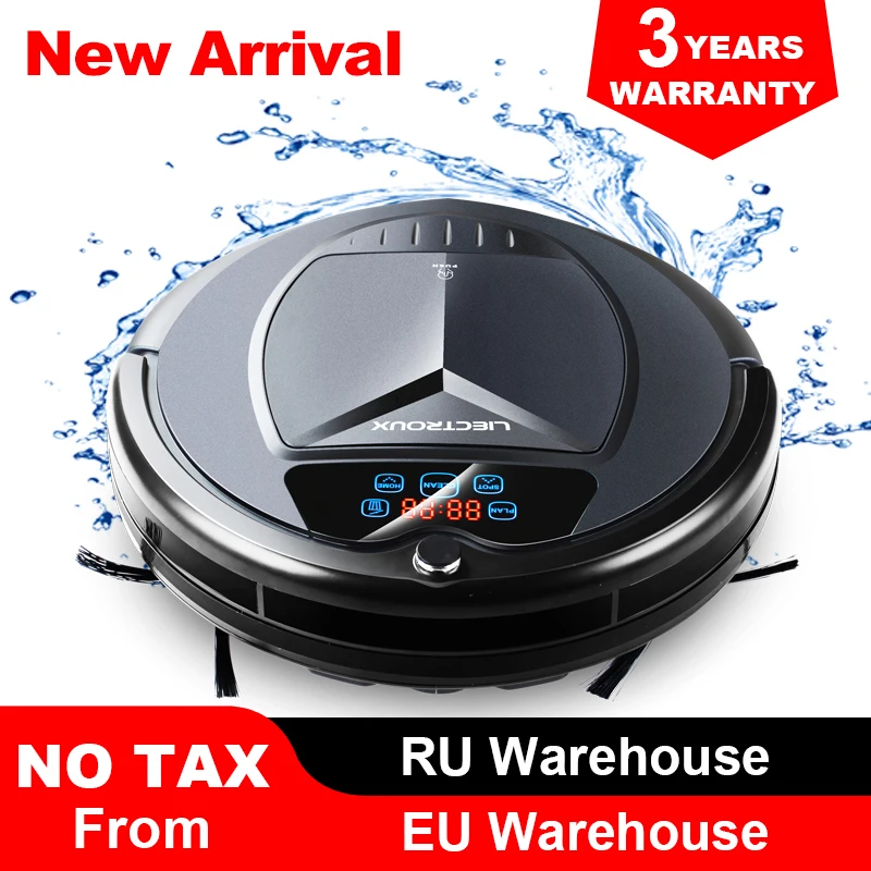 (Free shipping to all countries) 2019 Newest Wet and Dry Robot Vacuum Cleaner,with Water Tank,TouchScreen,Schedule,SelfCharge,|robot vacuum cleaner|vacuum cleanerrobot vacuum - AliExpress