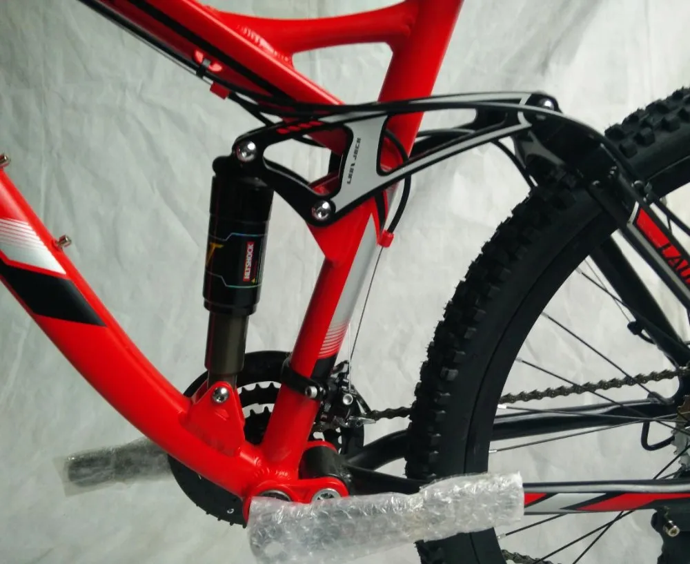 Discount Kalosse Full suspension , Soft-tail  Bicicleta mountain bike 26, 24/27 speed ,2017 new cycling bicicleta mountain bicycle 24