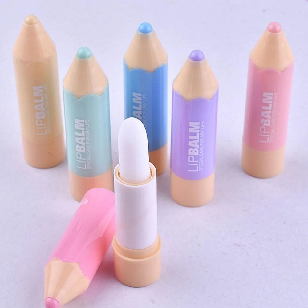 

LEARNEVER Moisturizing Moisturizing Hydrating Anti-Cracking Student Female Colorless Men's Strawberry Lip Balm Color Random Send