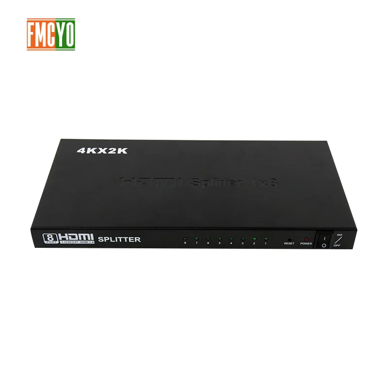 HDMI сплиттер KVM коммутатор 8x1 1x8 мини порт 8 вход 1 выход 4K разрешение